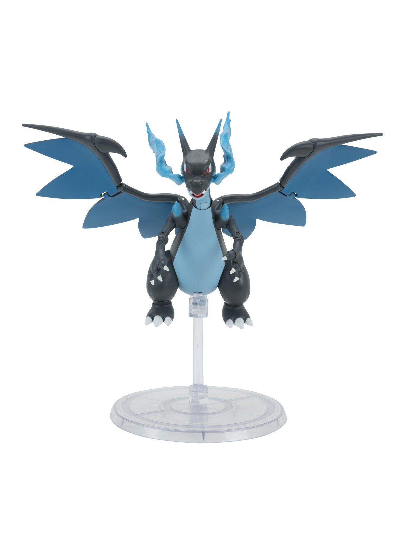 Image 3 of 7 of Pokemon PKW - Select 6" Super-Articulated Figure (Mega-Charizard X) W9 (US Target Exclusive)