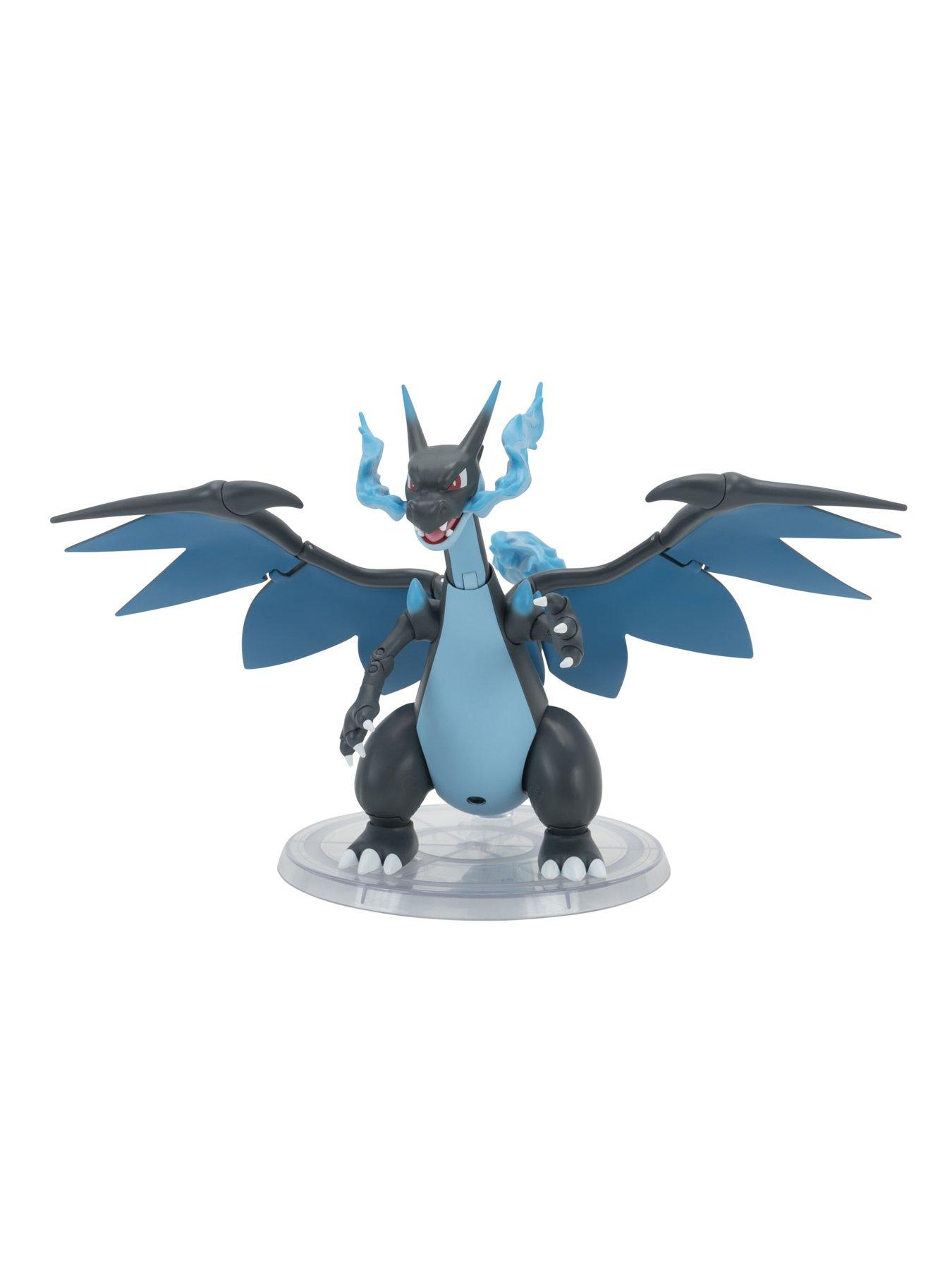 Image 5 of 7 of Pokemon PKW - Select 6" Super-Articulated Figure (Mega-Charizard X) W9 (US Target Exclusive)