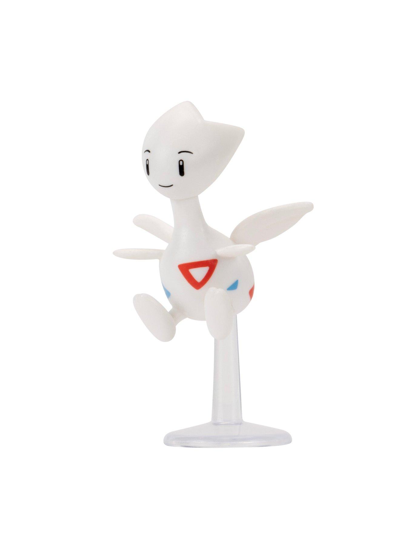  image of pokemon-surprise-attack-game-2-inch-togetic-with-luxury-ball-and-2-inch-bulbasaur-with-great-ball-plus-six-attack-discs