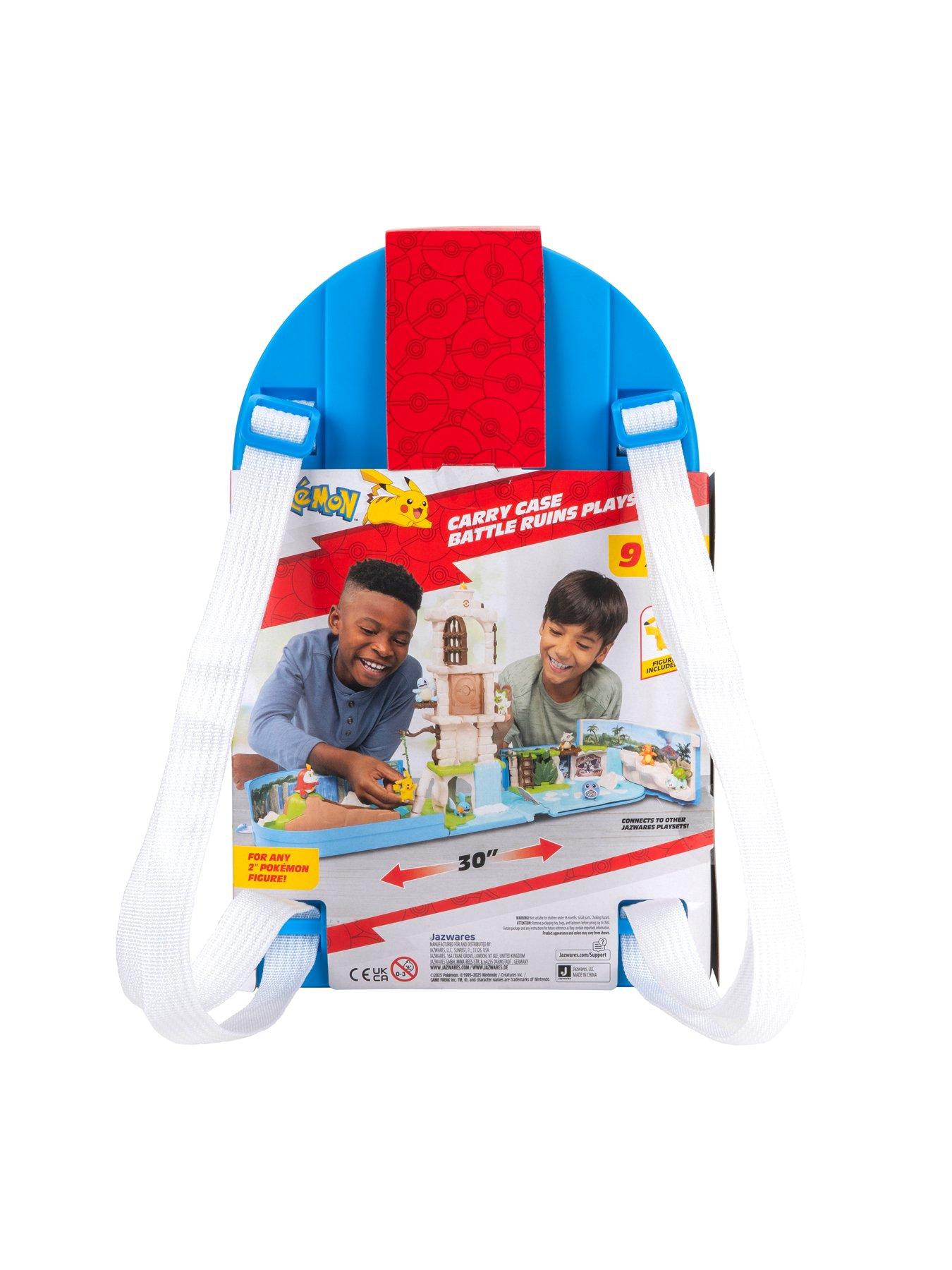 Image 7 of 8 of Pokemon Carry Case Battle Ruins Playset - Portable Transforming Backpack Playset
