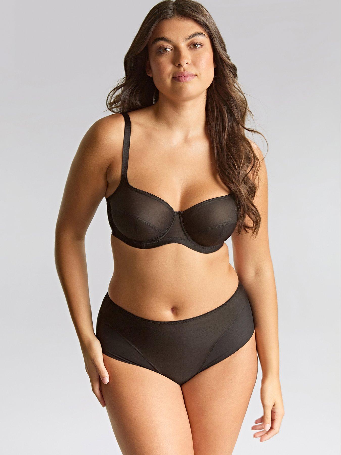 undefined Panache Tango Essence Black Balcony Bra - Black