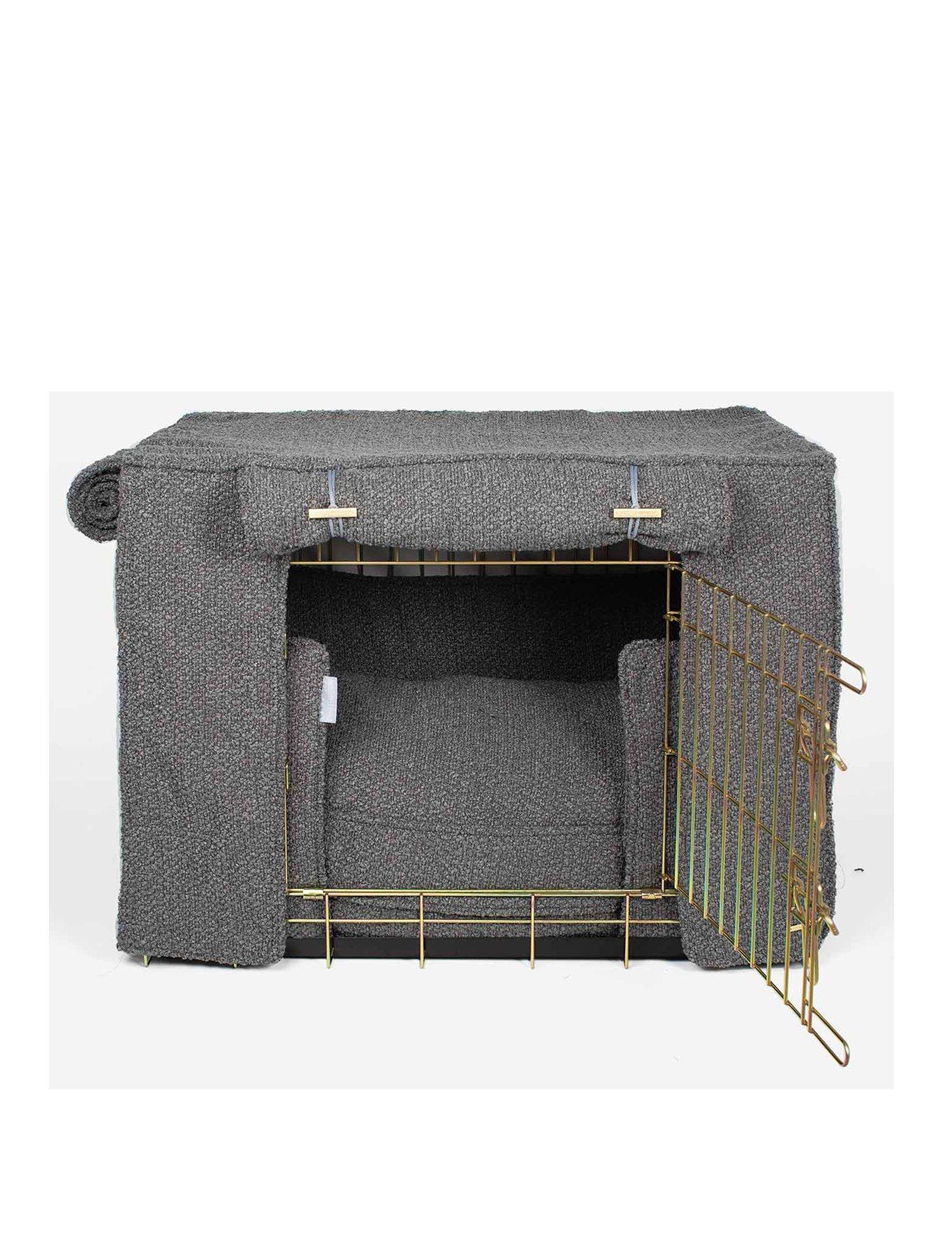 Image 2 of 3 of Lords and Labradors L&L Full Crate Set Granite Boucle XL Gold Crate