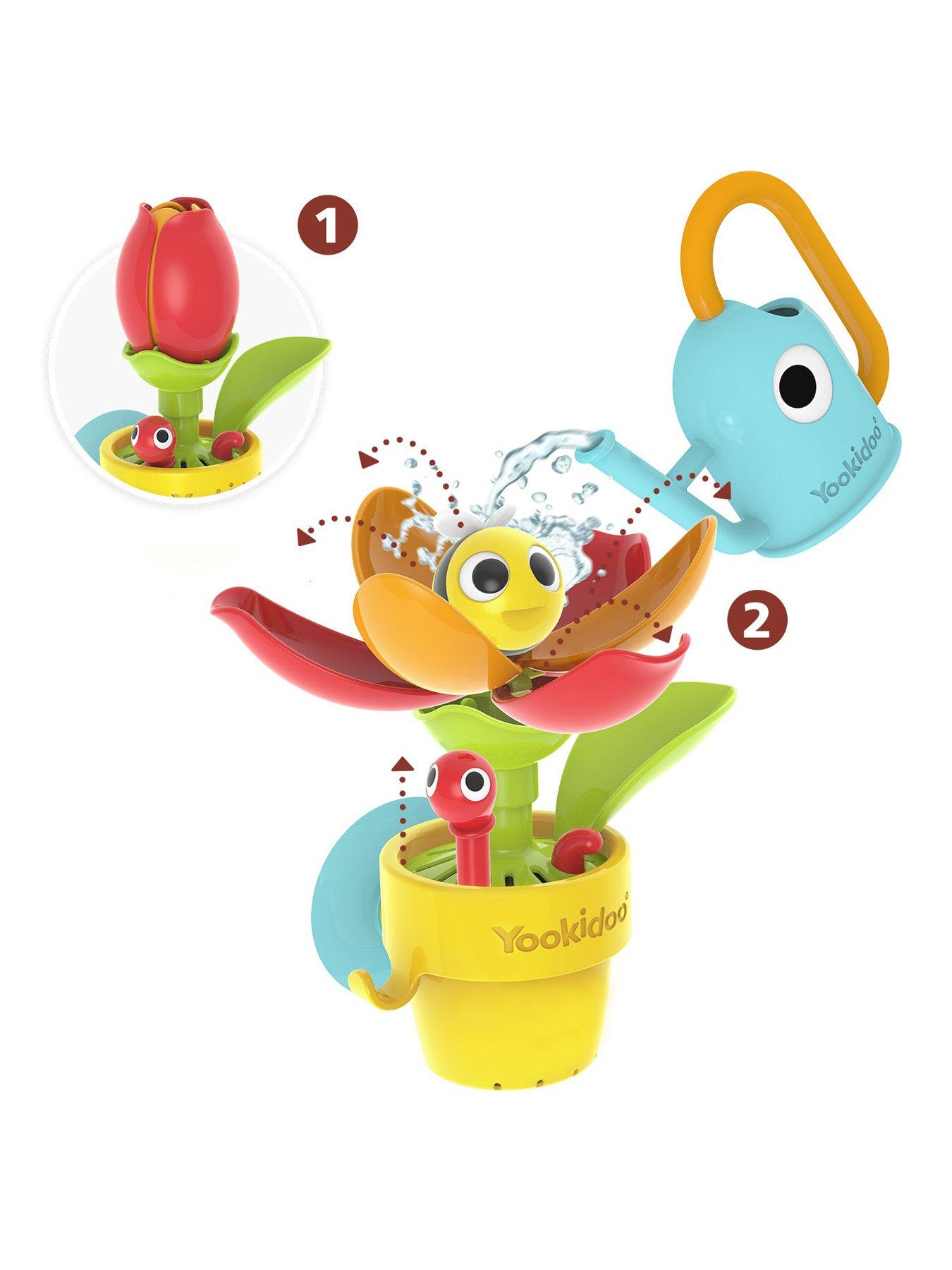 Image 5 of 7 of Yookidoo Peek-a-Bee Tub Flower Bath Toy