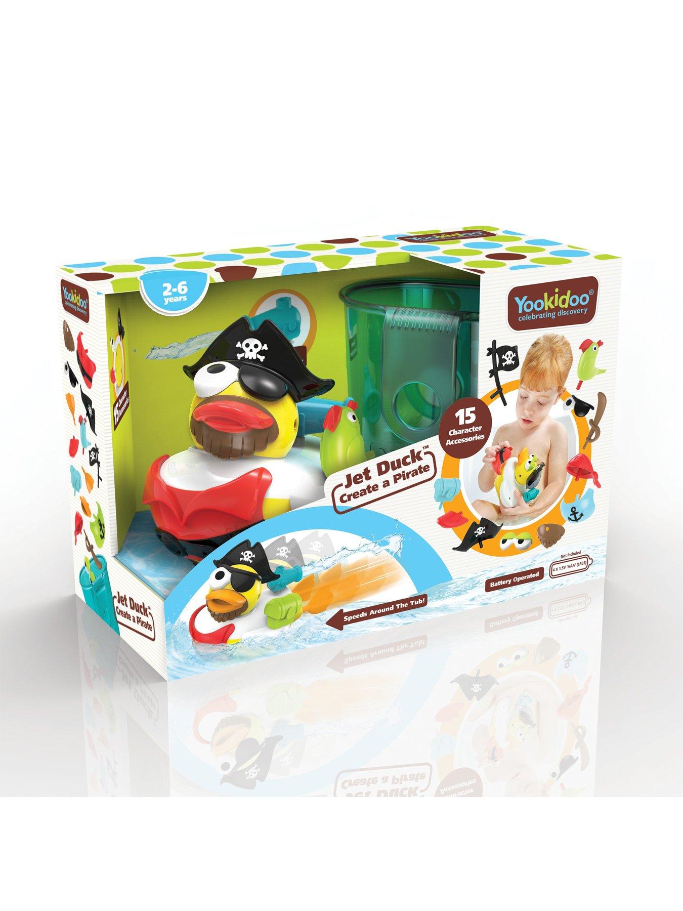  image of yookidoo-jet-duck-create-a-pirate-bath-toy