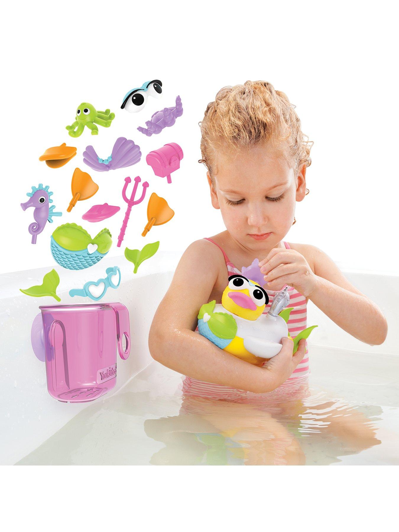 Image 6 of 6 of Yookidoo Jet Duck Create a Mermaid Bath Toy