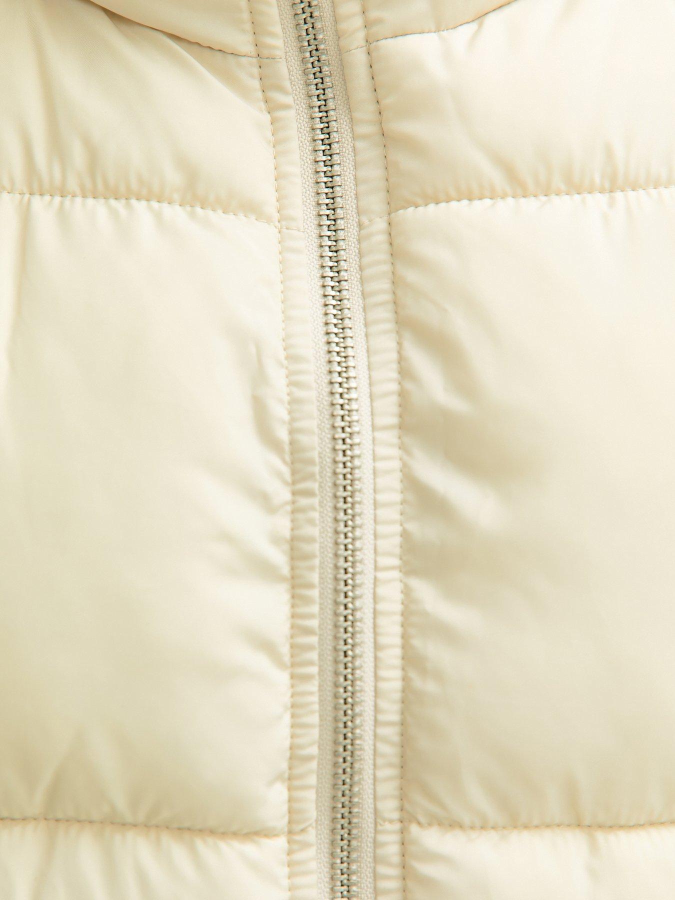  image of new-look-915-girls-cropped-gilet-light-cream