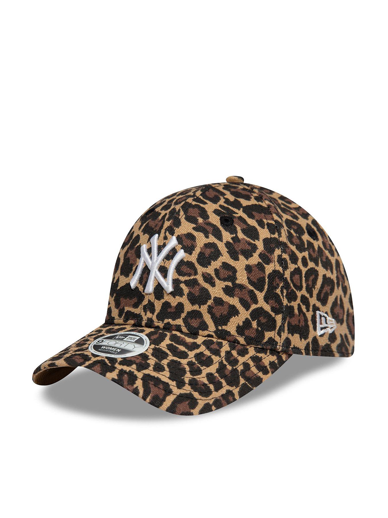 Image 1 of 4 of New Era Womens Leopard 9Forty Cap