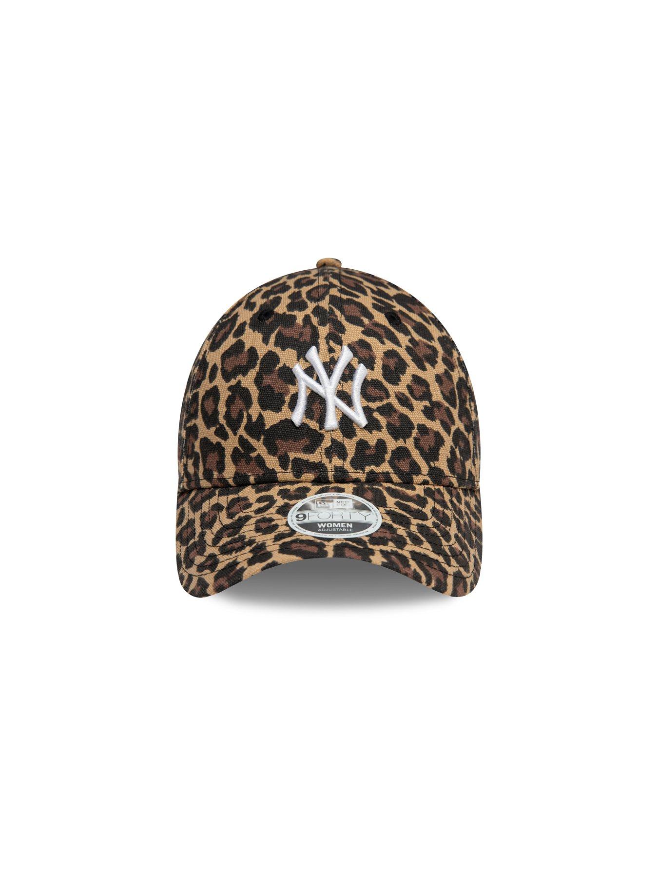 Image 2 of 4 of New Era Womens Leopard 9Forty Cap