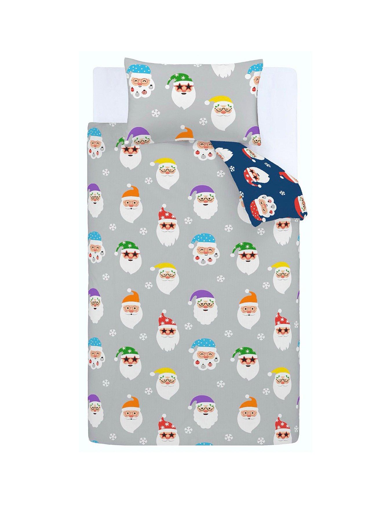 Image 2 of 6 of Catherine Lansfield Christmas Santa Spec-tacular Duvet Set