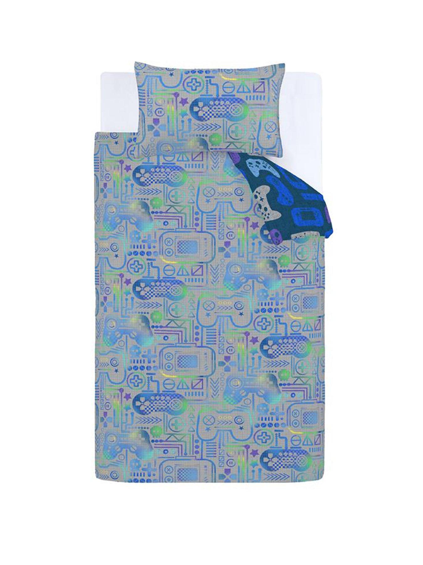 Image 2 of 6 of Catherine Lansfield Gamer So Soft Duvet Set Grey