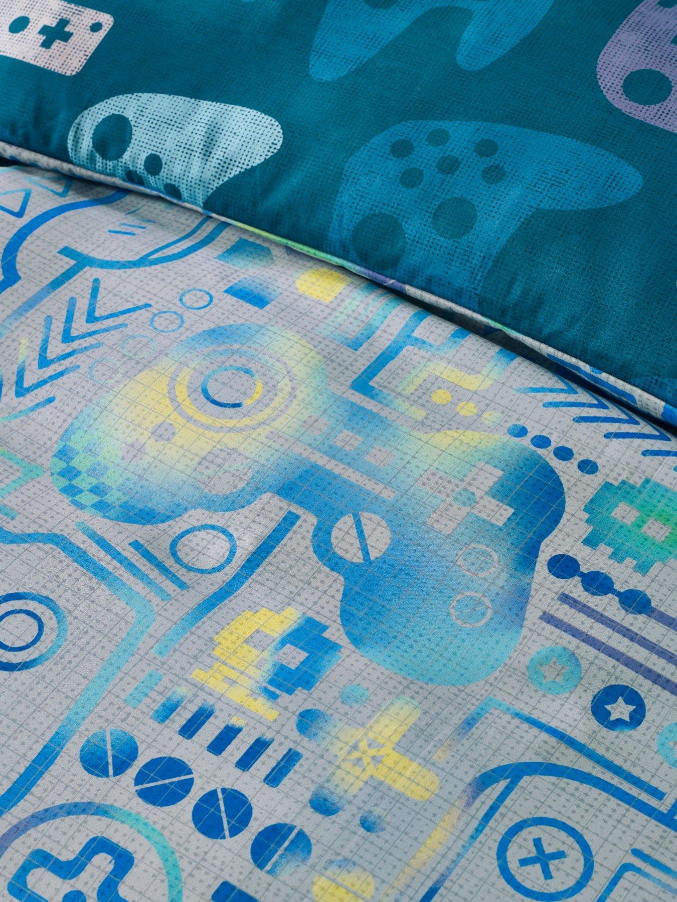 Image 6 of 6 of Catherine Lansfield Gamer So Soft Duvet Set Grey