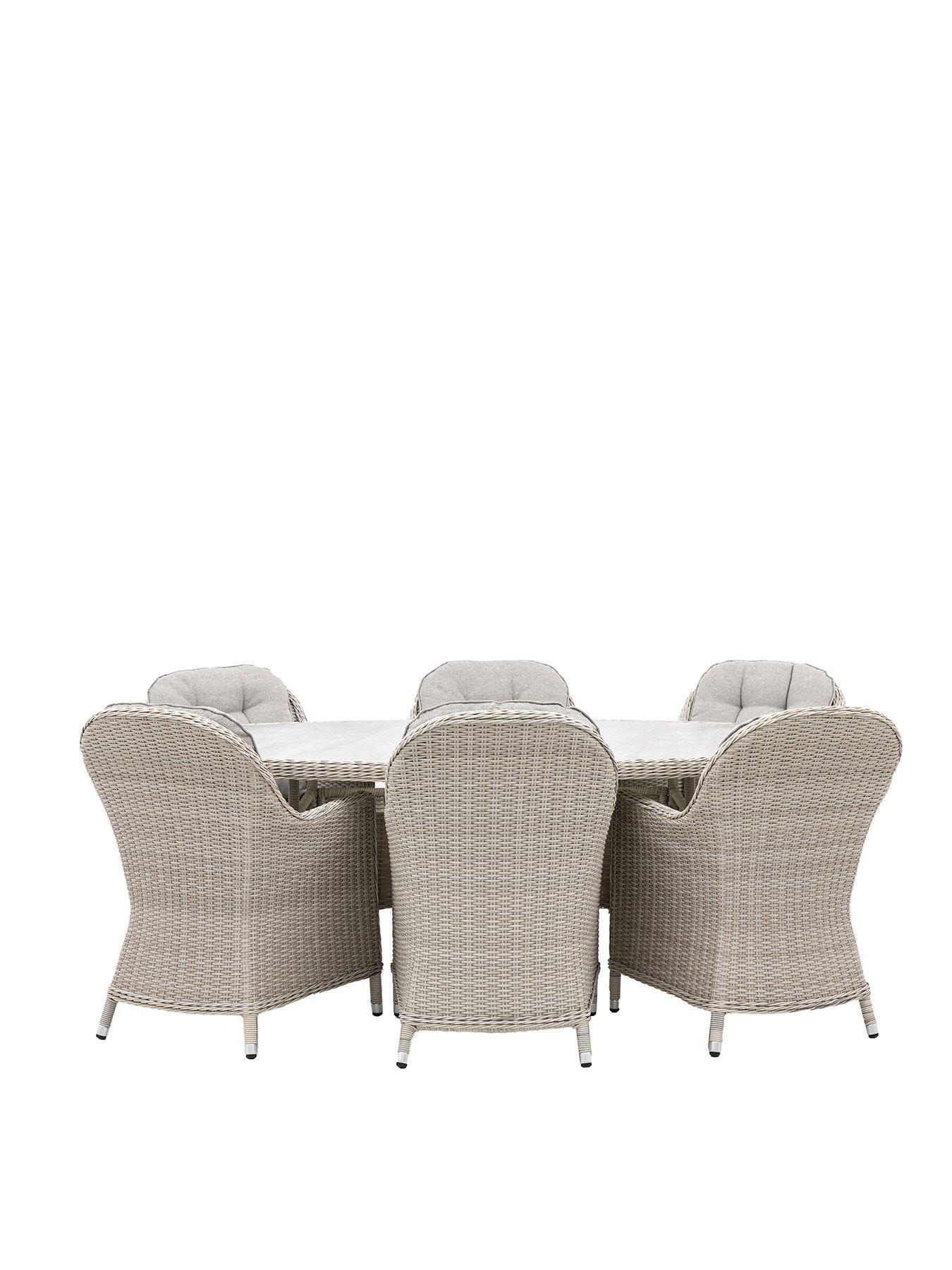 Image 2 of 7 of Gallery Direct Holton 6 Seater Oval Dining Set