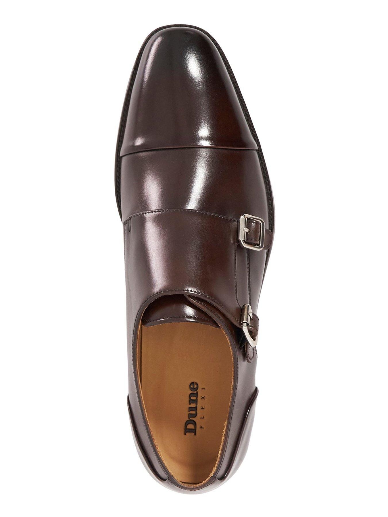 Image 4 of 5 of Dune London Dune Satchin 2 Formal Leather Monk Shoe