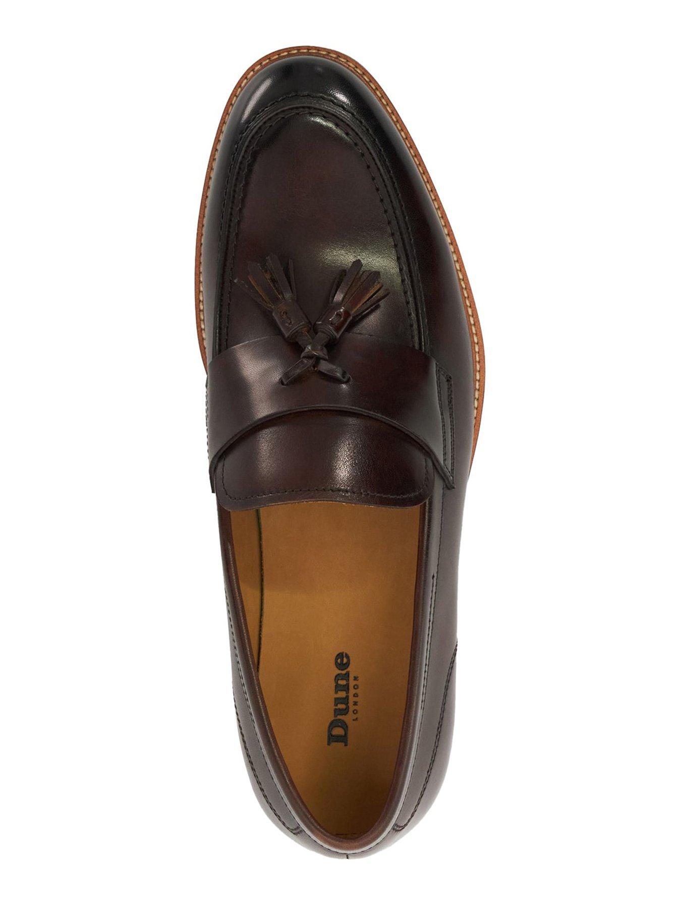 Image 5 of 6 of Dune London Dune Shaw Formal Leather Loafer Shoe
