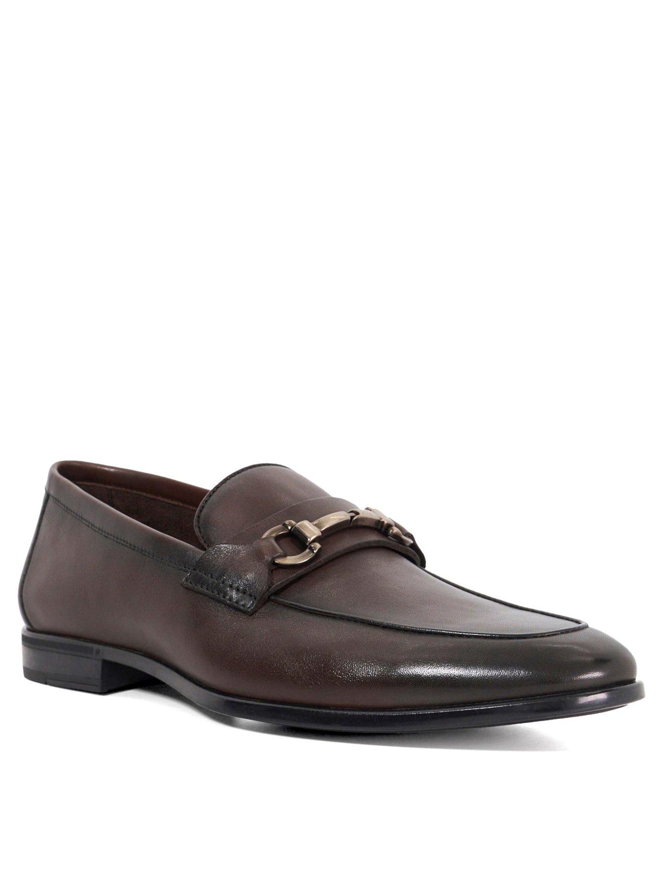 Image 2 of 5 of Dune London Dune Seymore Formal Leather Loafer Shoe