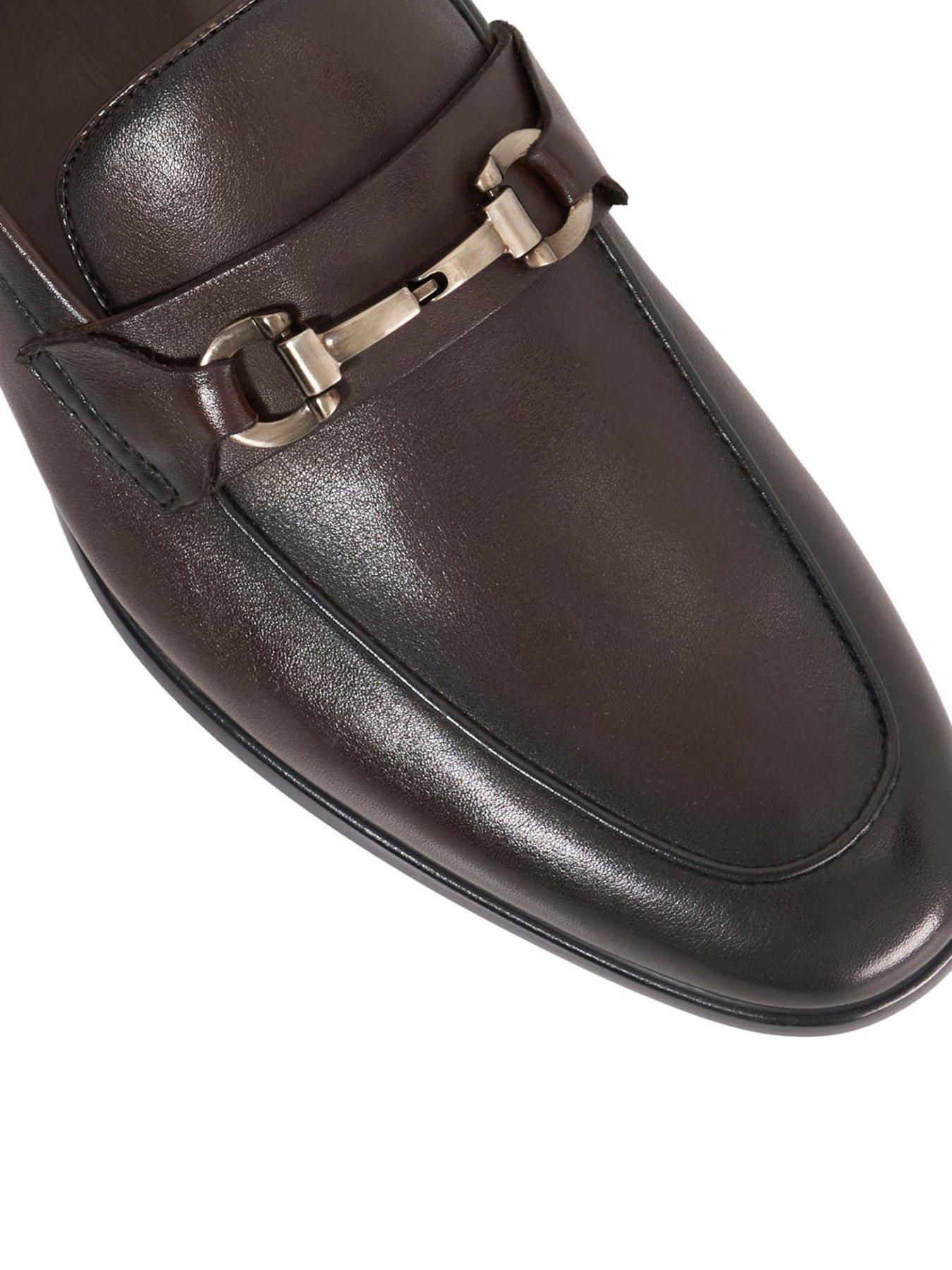Image 5 of 5 of Dune London Dune Seymore Formal Leather Loafer Shoe