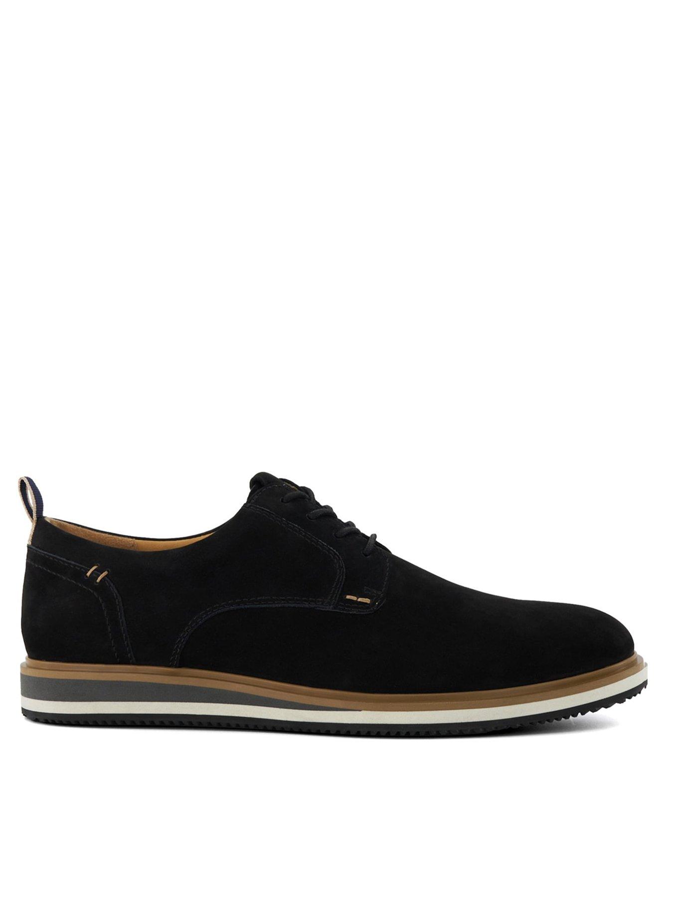 Image 1 of 4 of Dune London Dune Blaksley Casual Nubuck Lace Up Shoe