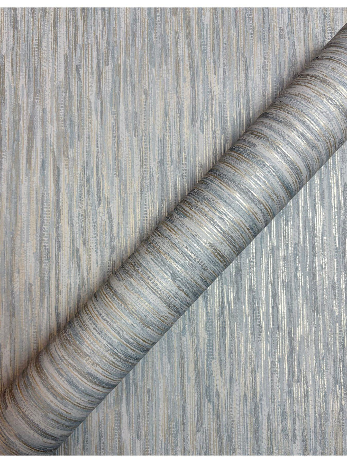 Image 5 of 5 of Rasch Rosalie Texture Wallpaper - Blue