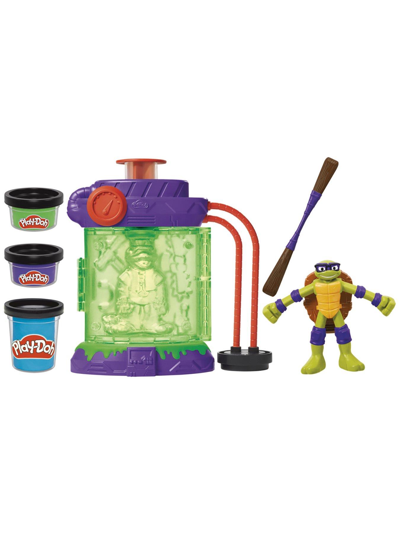  image of play-doh-tmnt-mutation-station-playset