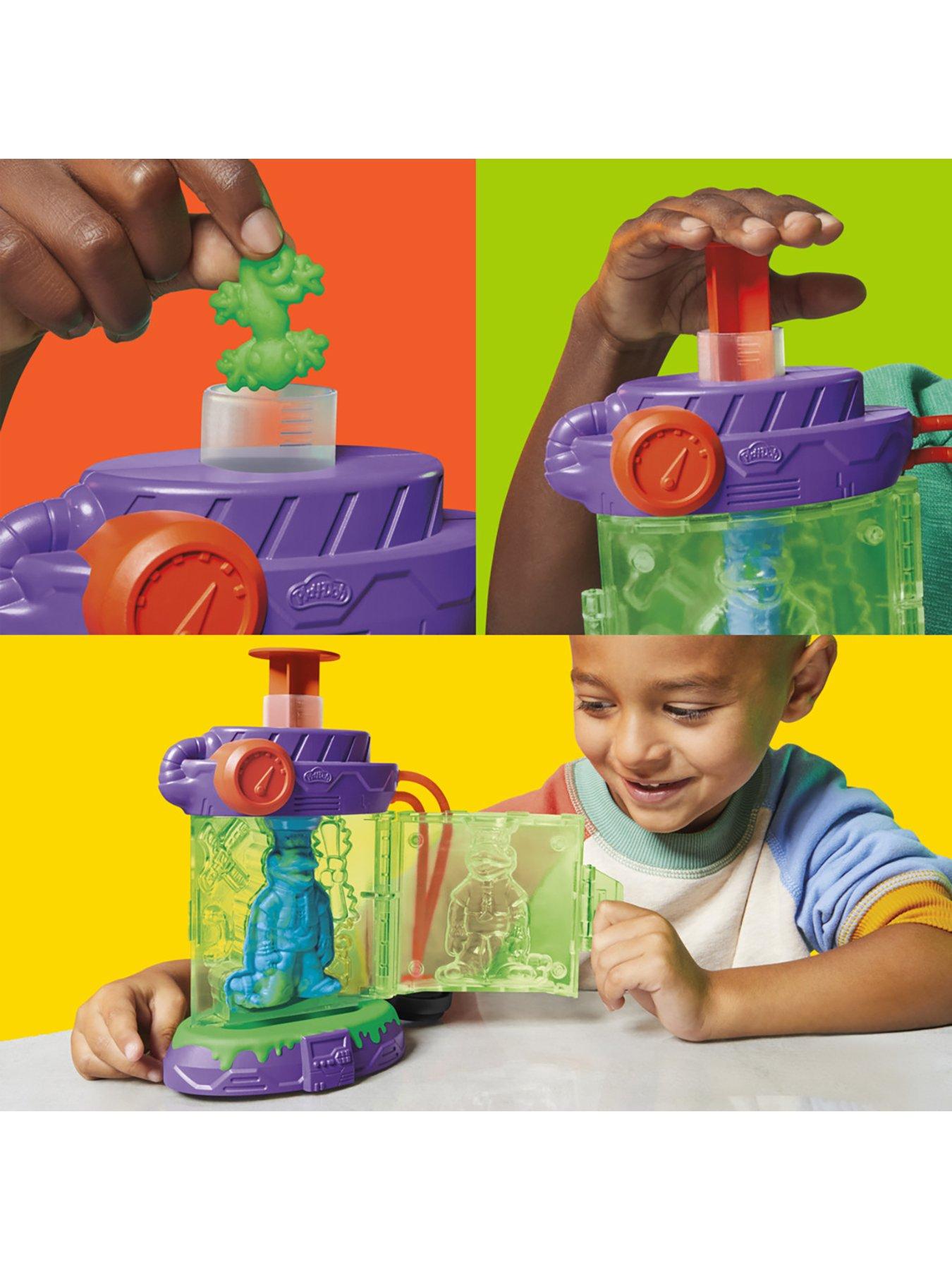  image of play-doh-tmnt-mutation-station-playset