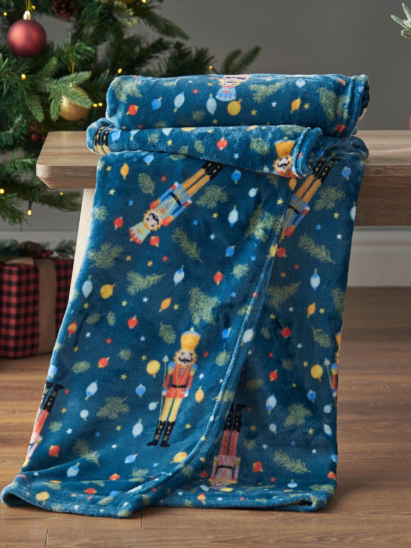 undefined Nutcracker Christmas Throw- 130X170Cm