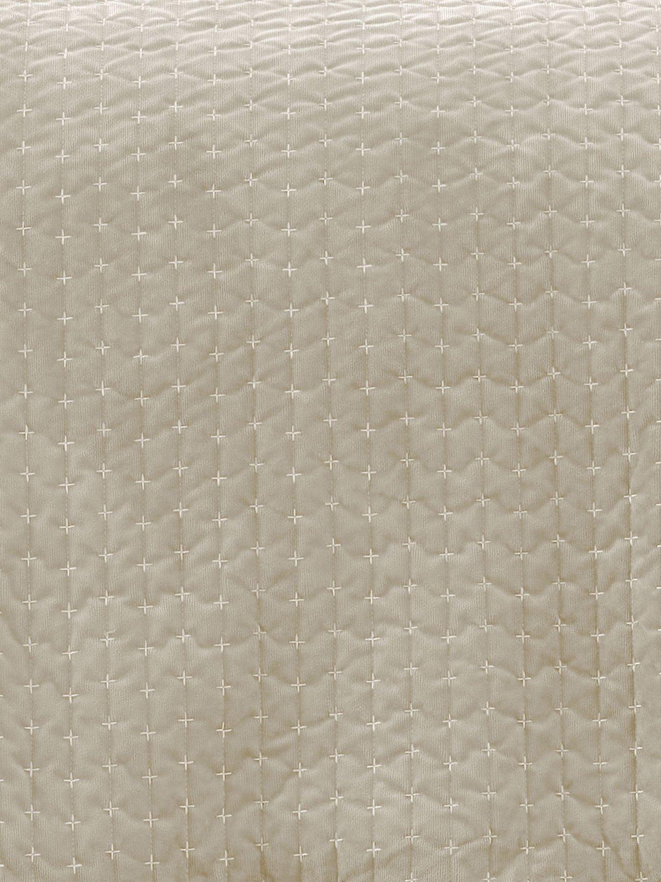  image of bianca-attica-velvet-bedspread--240x260cm