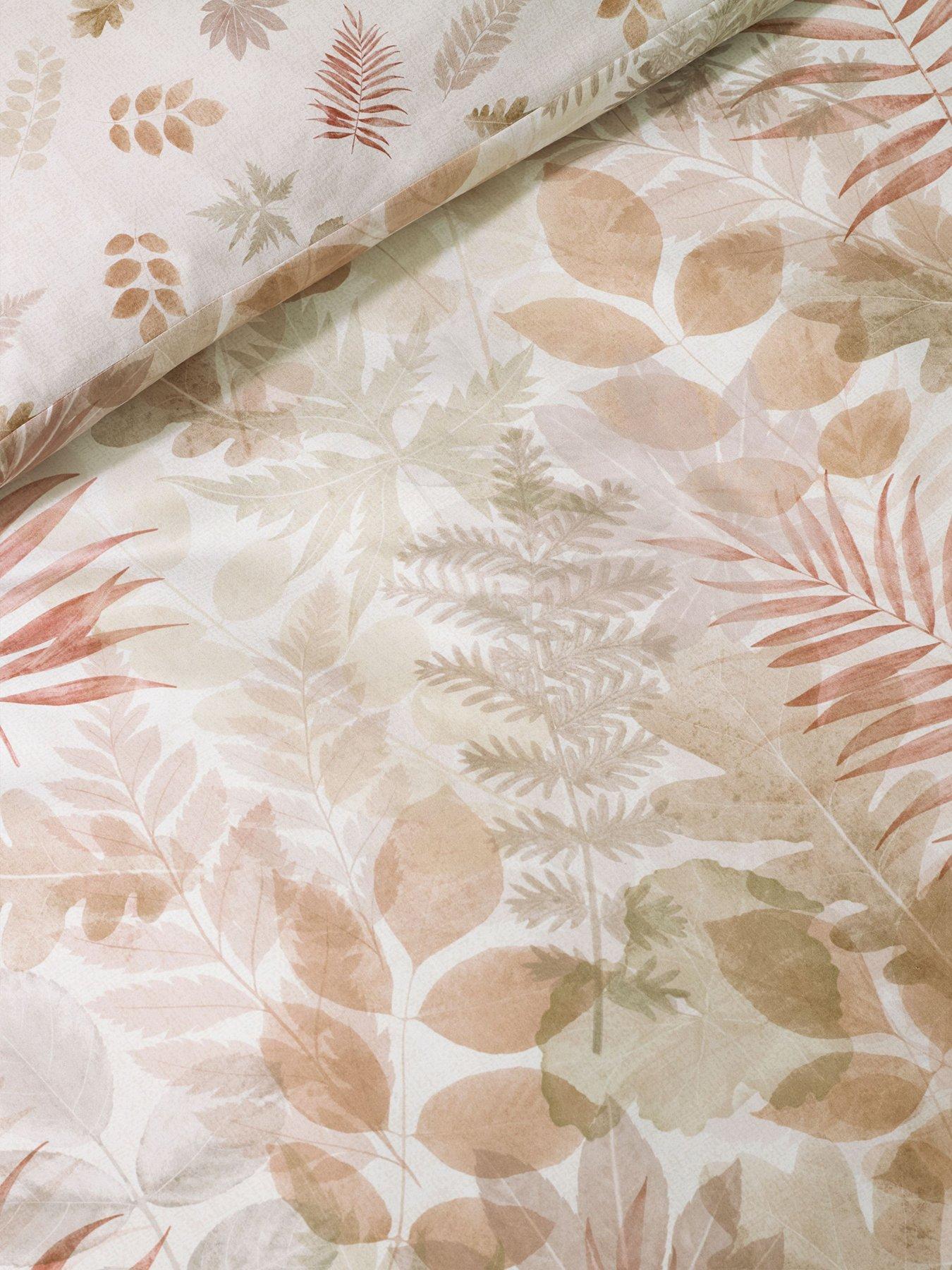 Image 6 of 6 of Catherine Lansfield Autumn Leaves Duvet Cover&nbsp;Set