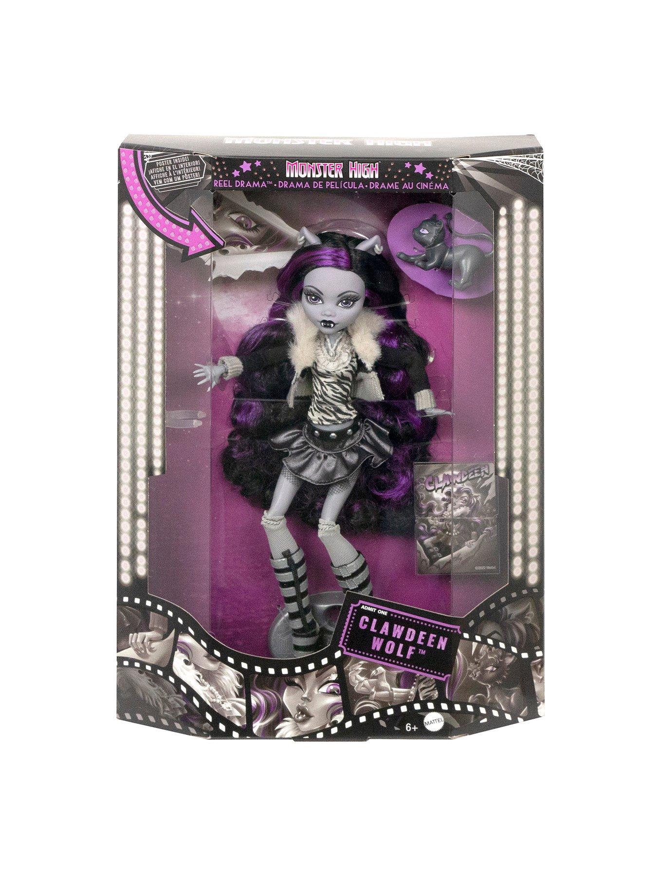 Image 6 of 6 of Monster High Doll Reel Drama Clawdeen Wolf