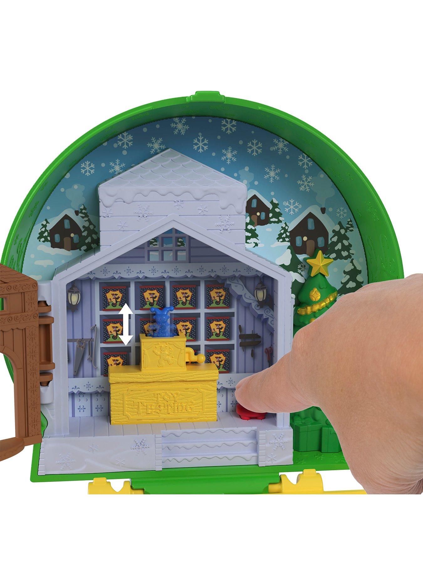  image of polly-pocket-micro-dolls-and-playset-collaboration-elf-compact-with-6-accessories-holiday-theme