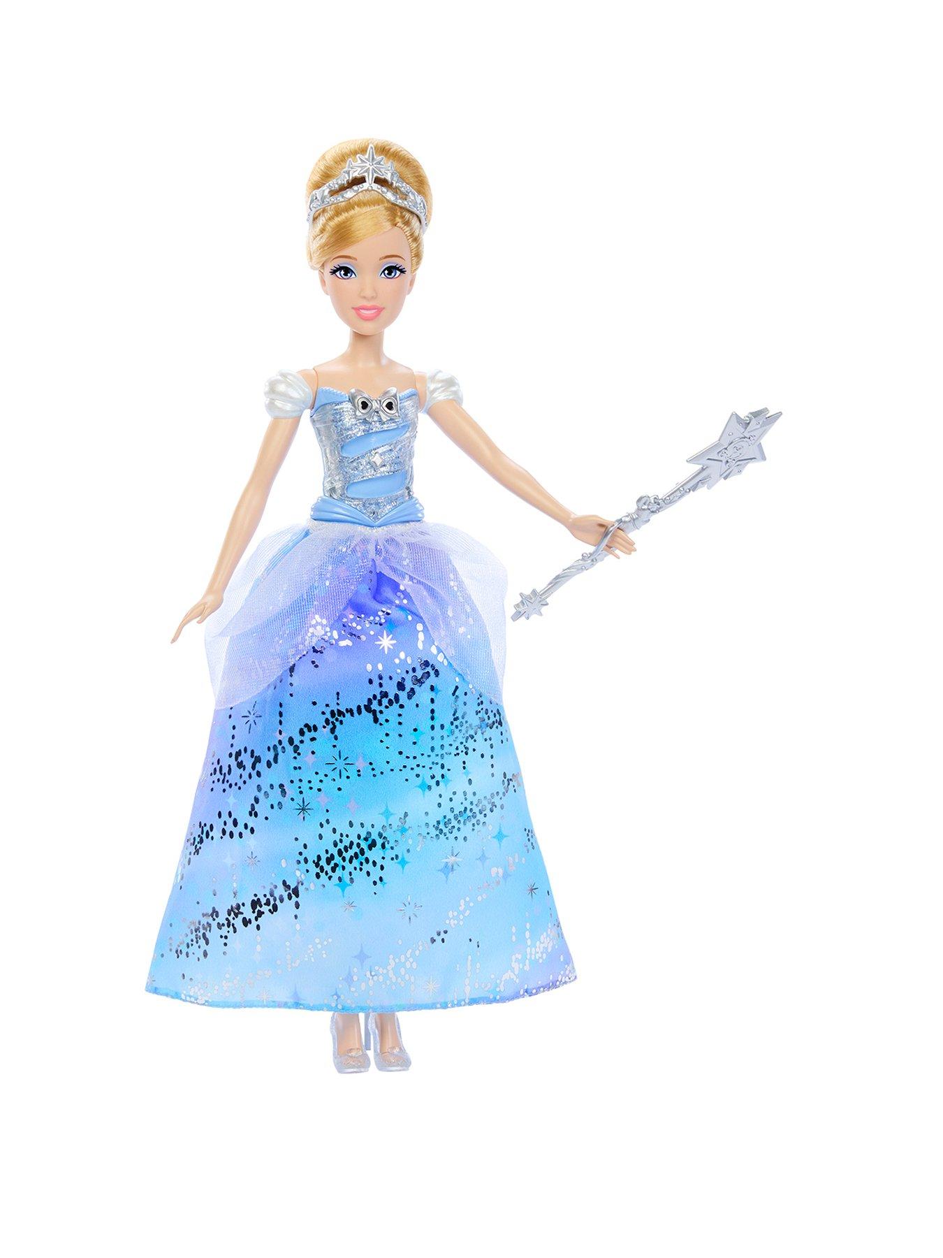 undefined Enchanted Ballgown Cinderella Fashion Doll with Lights & Sounds, Inspired by Movie