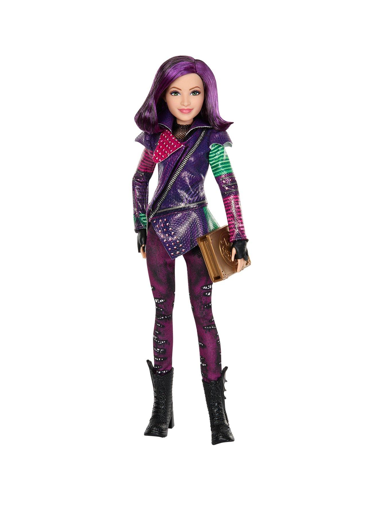 Image 1 of 6 of Disney Descendants Mal Isle of the Lost Anniversary Doll with Movie-Inspired Outfit &amp; Accessory