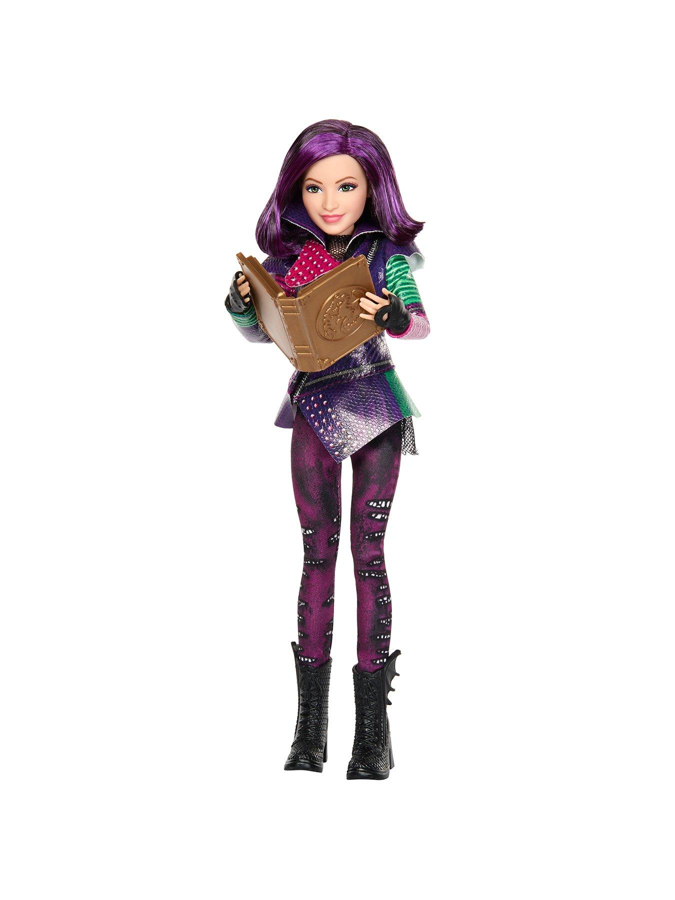 Image 3 of 6 of Disney Descendants Mal Isle of the Lost Anniversary Doll with Movie-Inspired Outfit &amp; Accessory