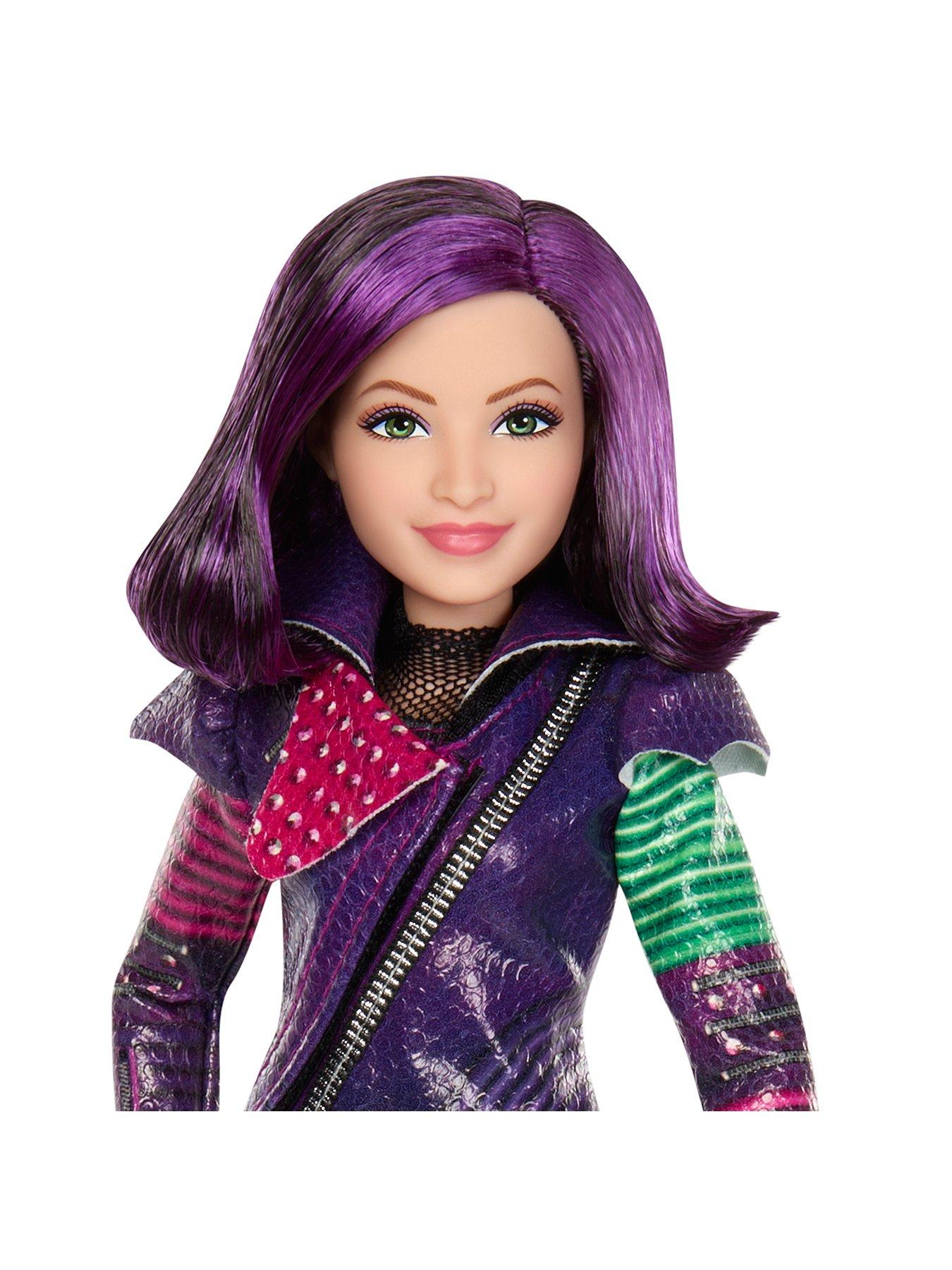 Image 4 of 6 of Disney Descendants Mal Isle of the Lost Anniversary Doll with Movie-Inspired Outfit &amp; Accessory