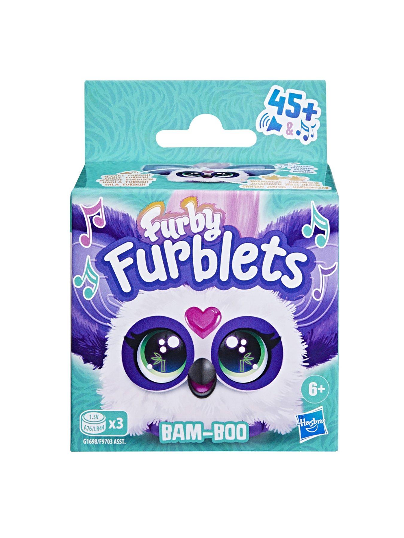 Image 3 of 7 of Furby Furblets Collectible&nbsp;Bam-Boo&nbsp;Interactive Plush&nbsp;Toy
