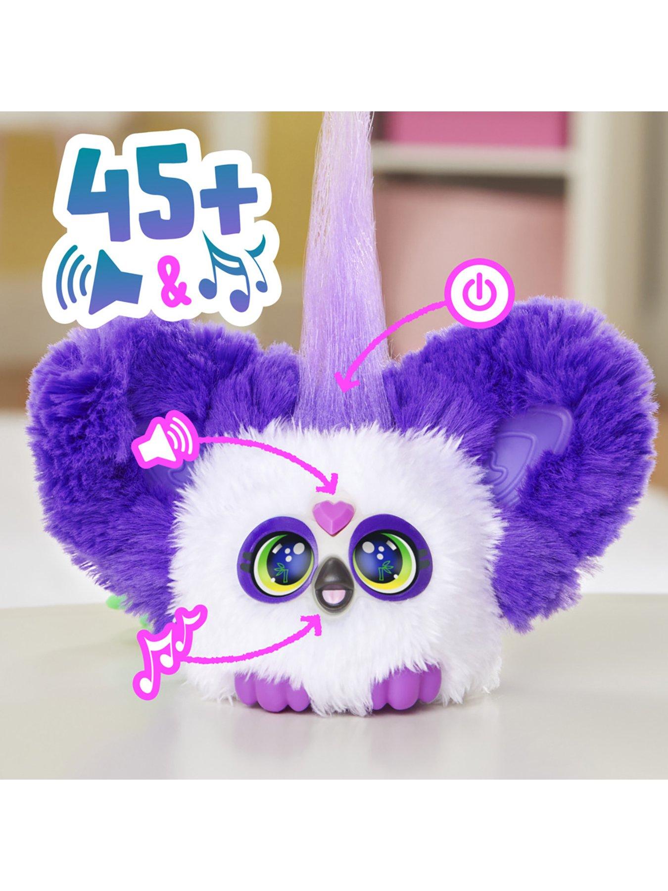 Image 4 of 7 of Furby Furblets Collectible&nbsp;Bam-Boo&nbsp;Interactive Plush&nbsp;Toy
