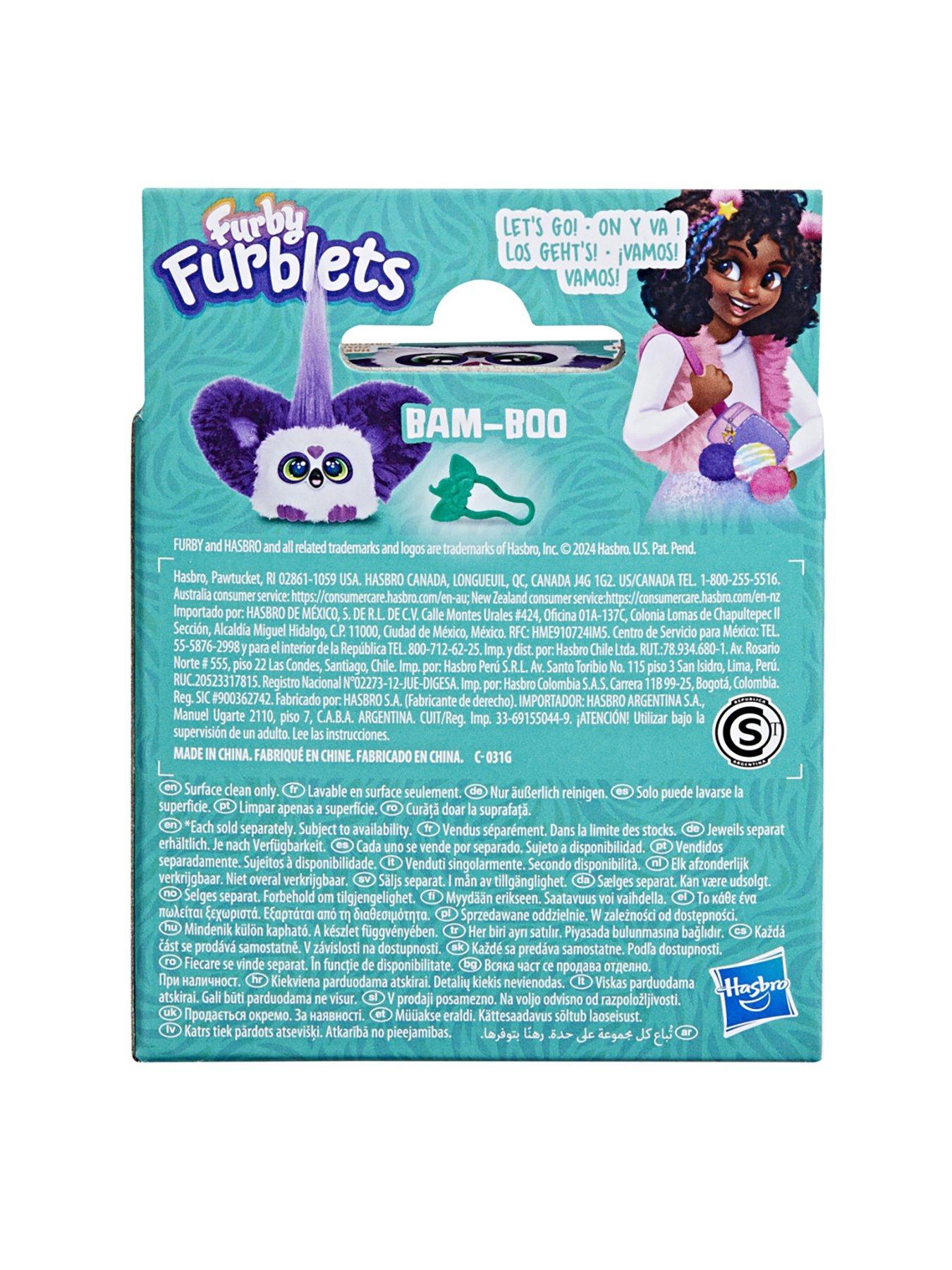 Image 7 of 7 of Furby Furblets Collectible&nbsp;Bam-Boo&nbsp;Interactive Plush&nbsp;Toy