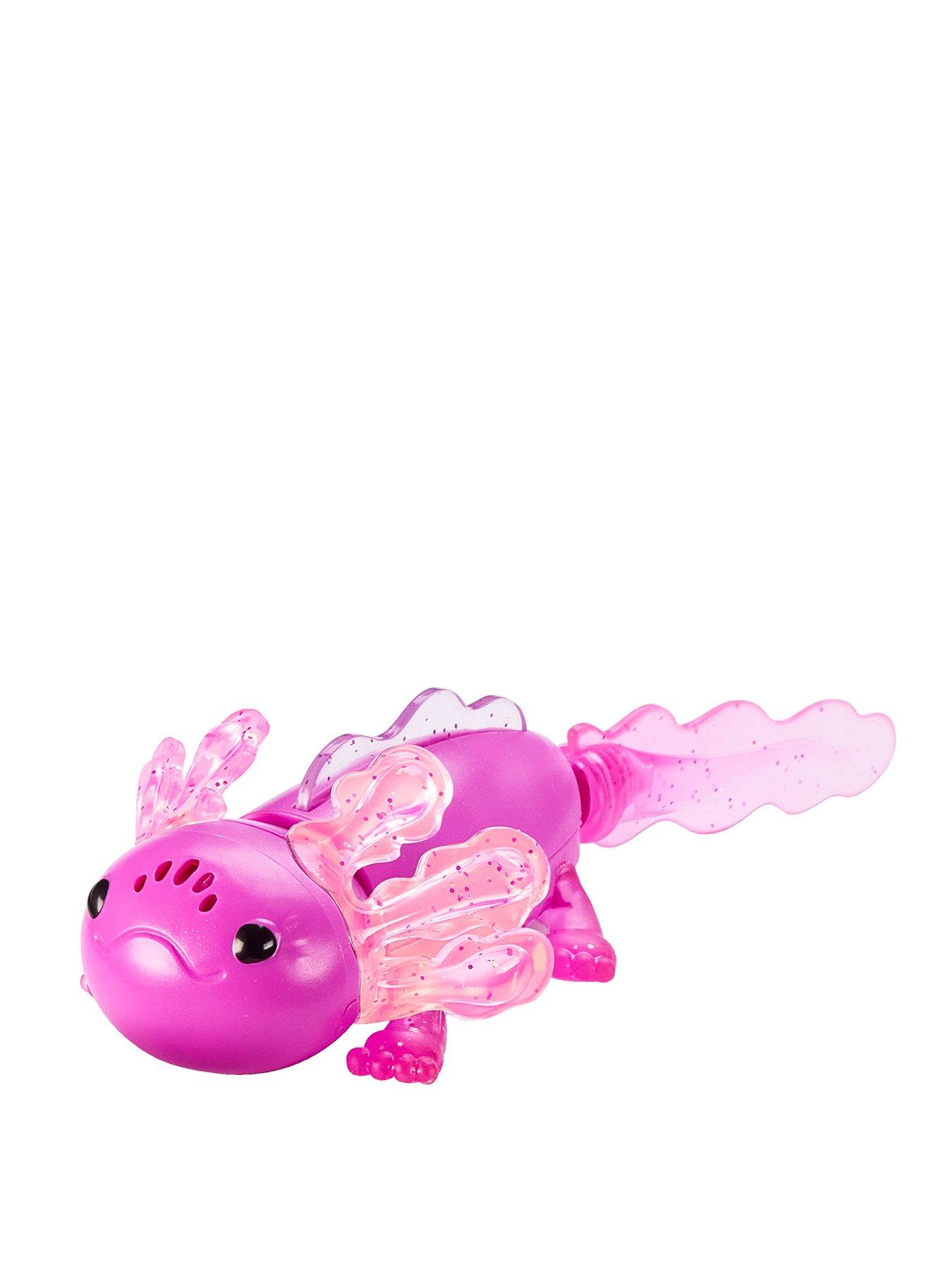 Image 1 of 7 of Fingerlings Baby Axolotl Pink