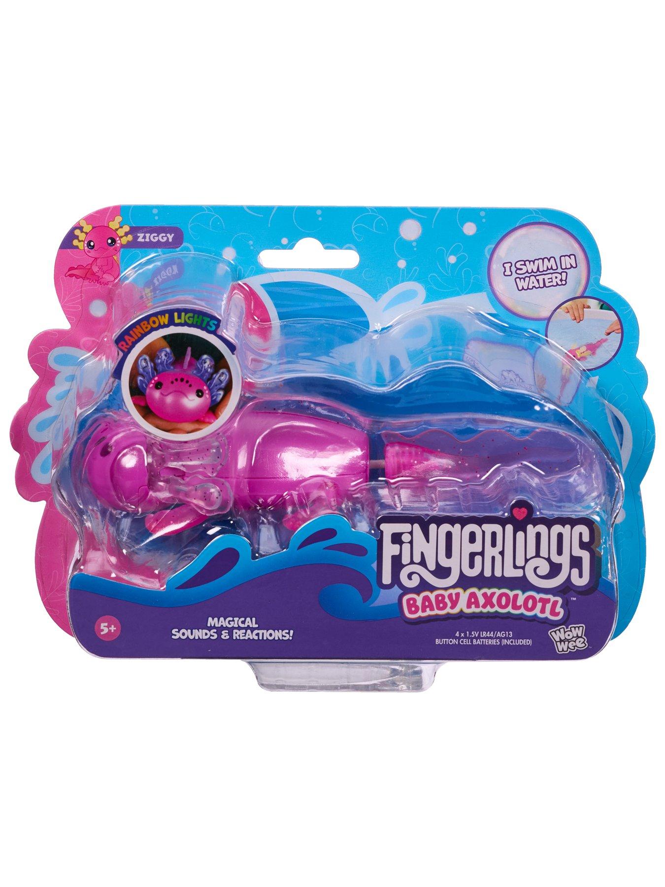 Image 2 of 7 of Fingerlings Baby Axolotl Pink