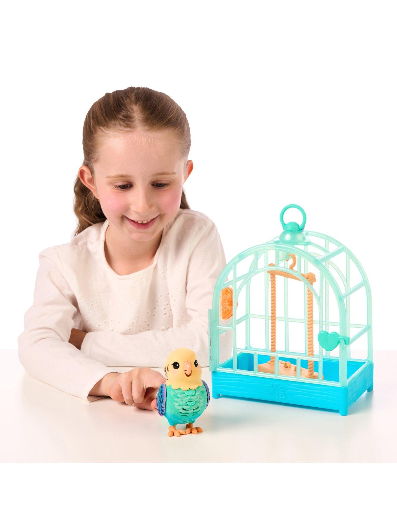 Image 2 of 8 of Little Live Pets My Really Real Bird &amp; Cage - Indie