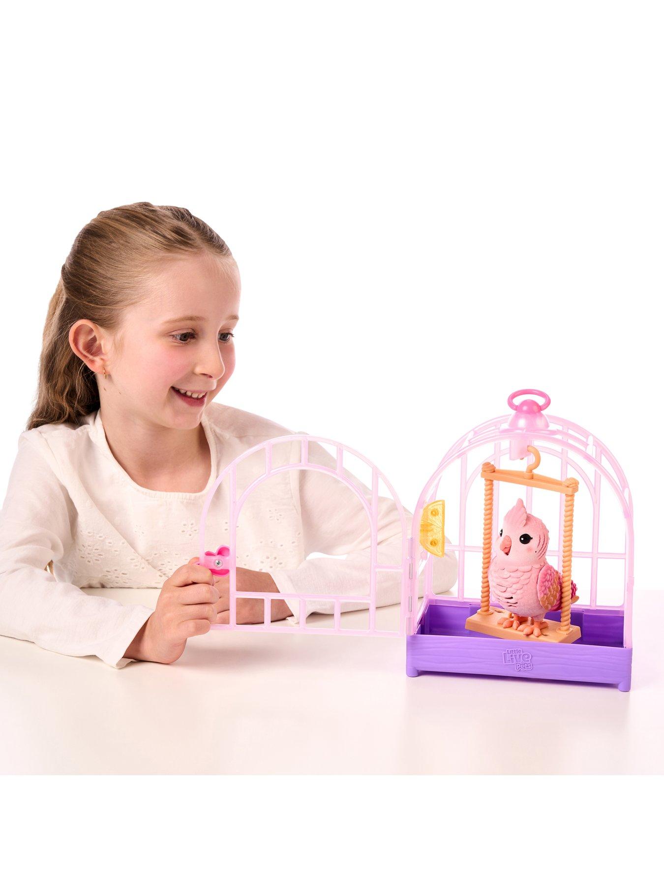 Image 3 of 8 of Little Live Pets My Really Real Bird &amp; Cage - Rosie