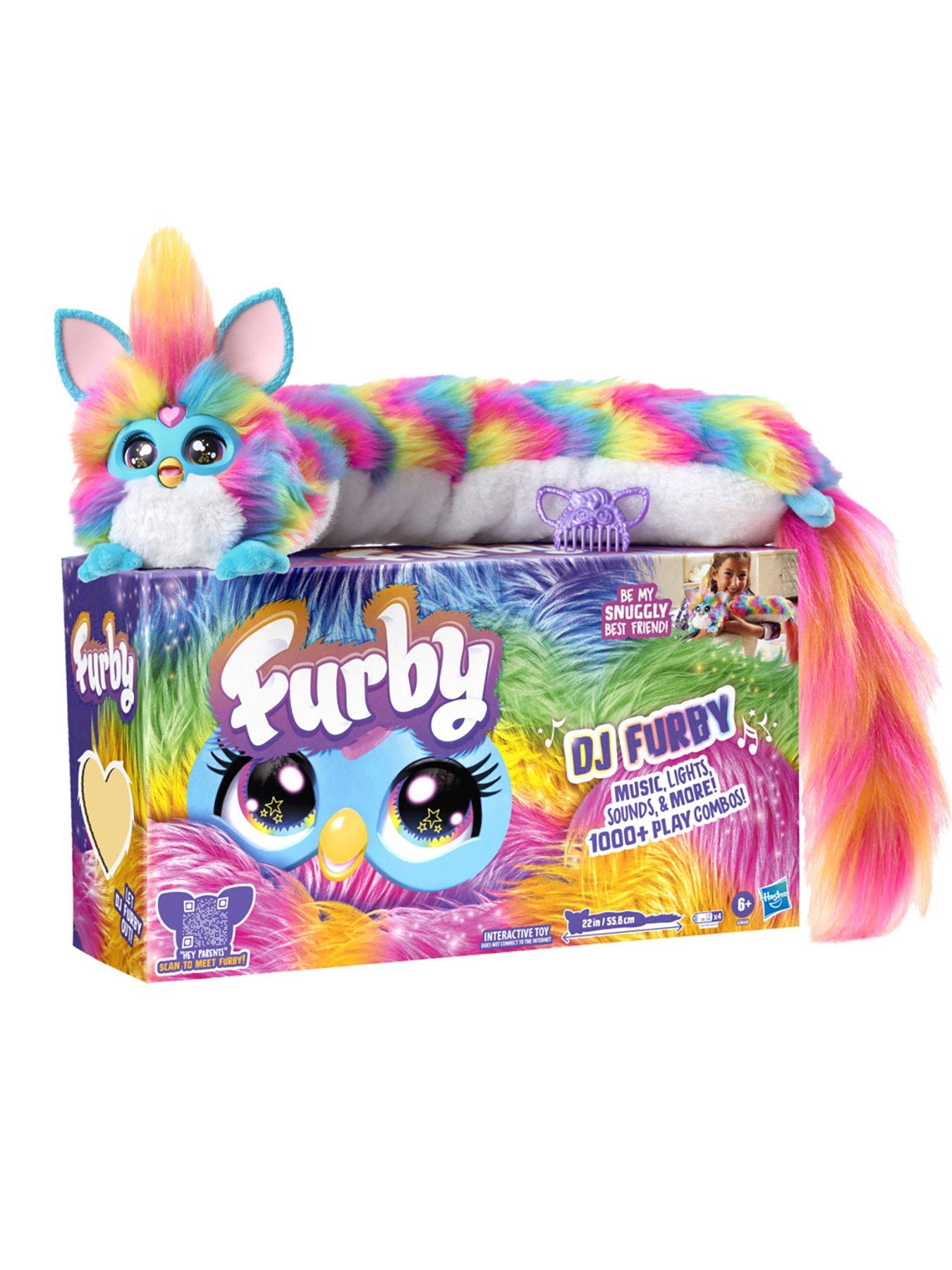 Image 4 of 7 of Furby Interactive DJ Rainbow Plush Toy
