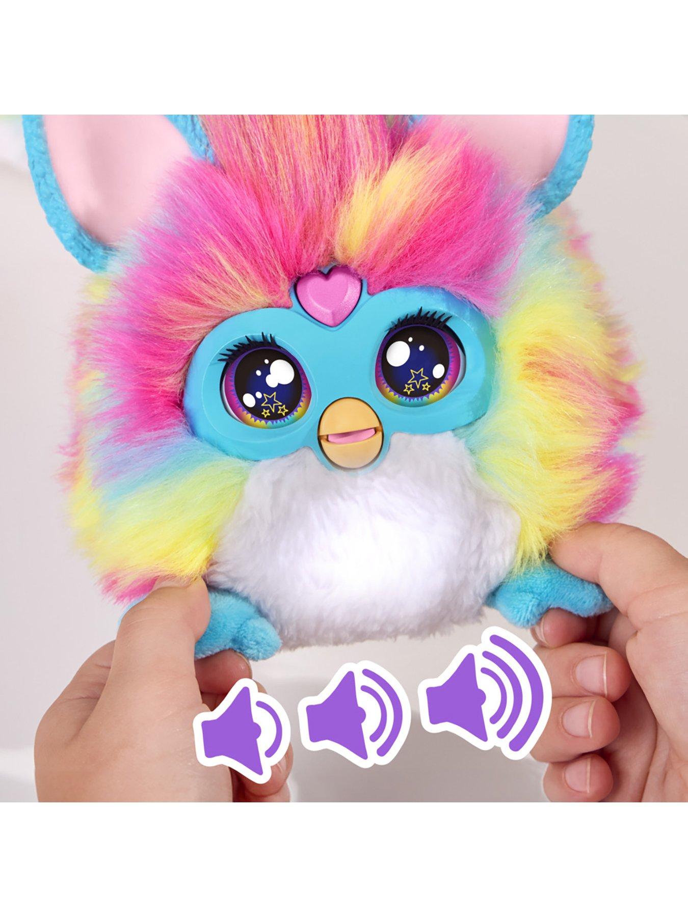 Image 6 of 7 of Furby Interactive DJ Rainbow Plush Toy
