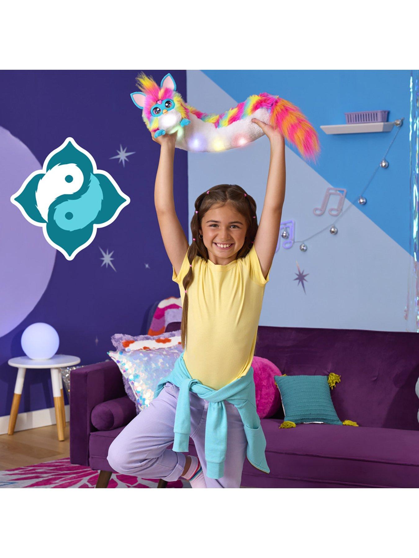 Image 7 of 7 of Furby Interactive DJ Rainbow Plush Toy