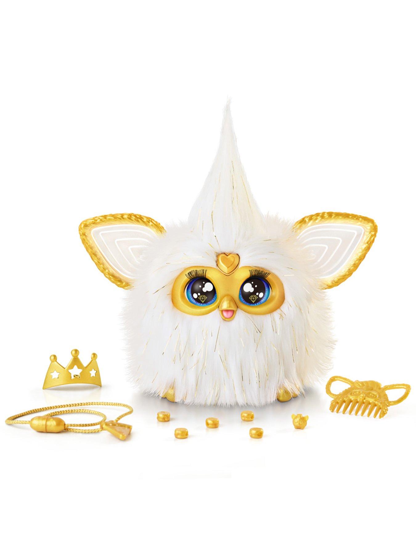 Image 2 of 7 of Furby Gold Glam Interactive Plush Toy