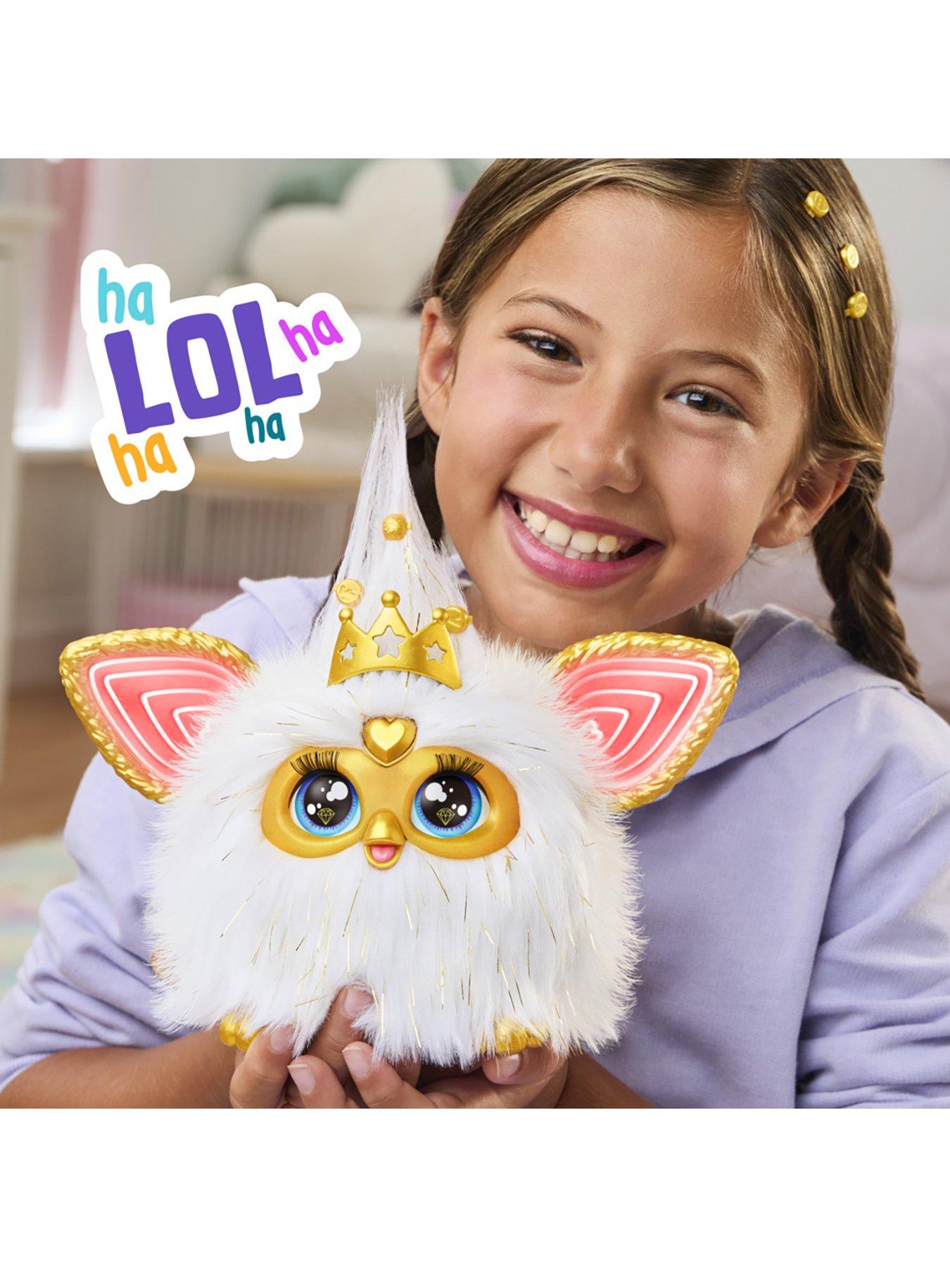 Image 7 of 7 of Furby Gold Glam Interactive Plush Toy