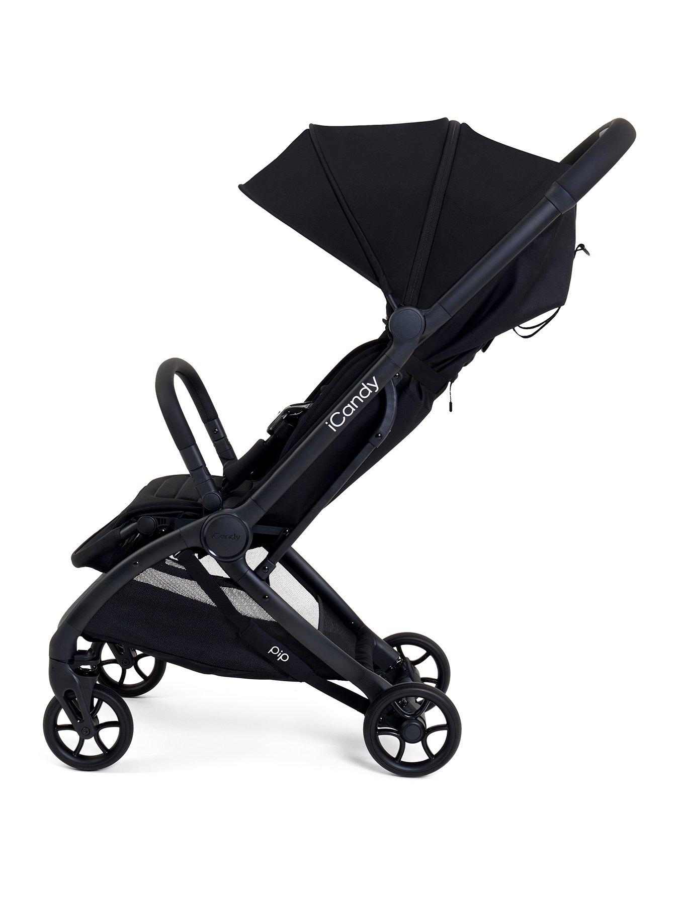 Image 2 of 6 of iCandy Pip Travel System with Black Cocoon Car Seat Base & Adapters - Black