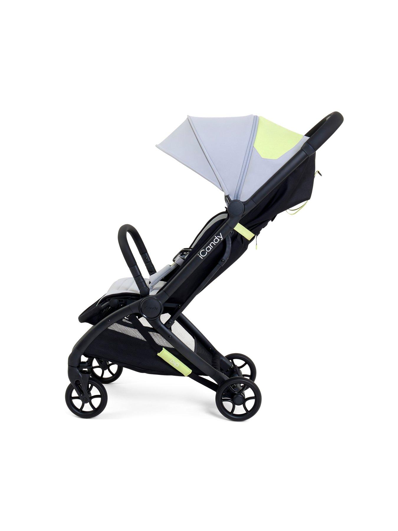Image 3 of 8 of iCandy PIP Travel System with Black Cocoon Car Seat - Limestone (&pound;50 Car Seat Bundle Saving)