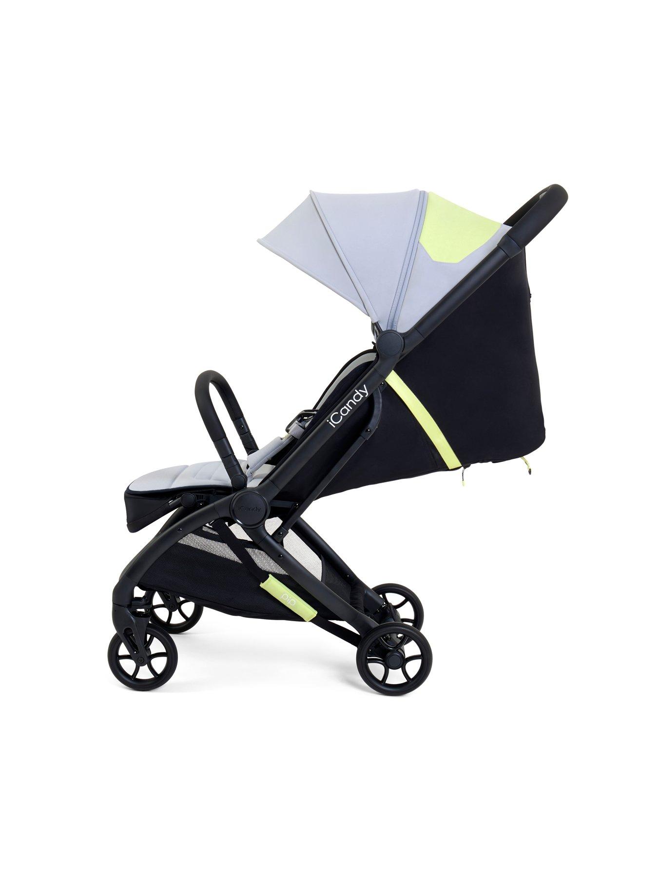 Image 5 of 7 of iCandy PIP Travel System with Black Cocoon Car Seat - Limestone