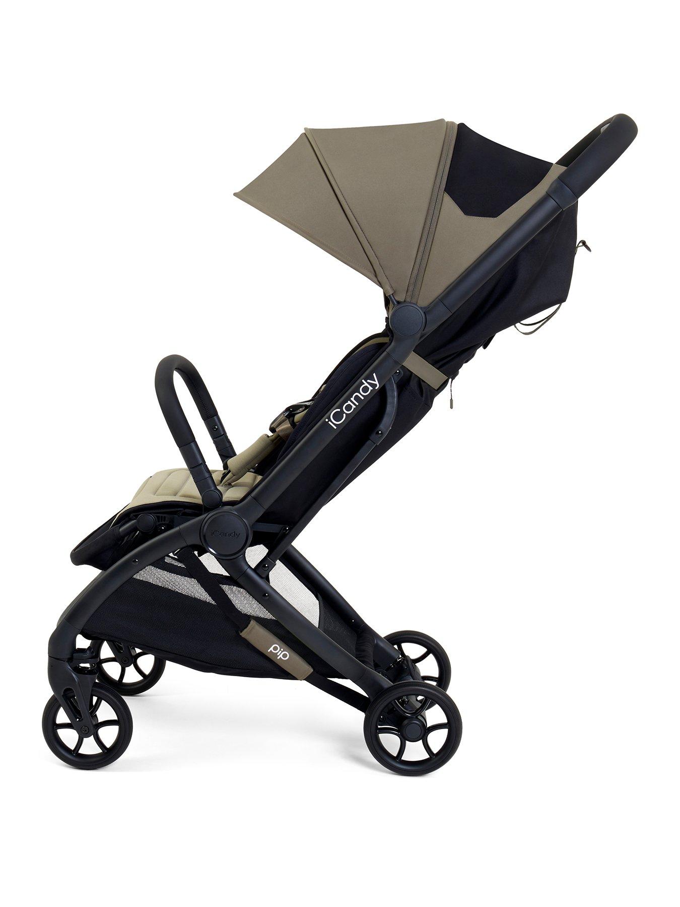 Image 3 of 7 of iCandy PIP Travel System with Black Cocoon Car Seat - Sage