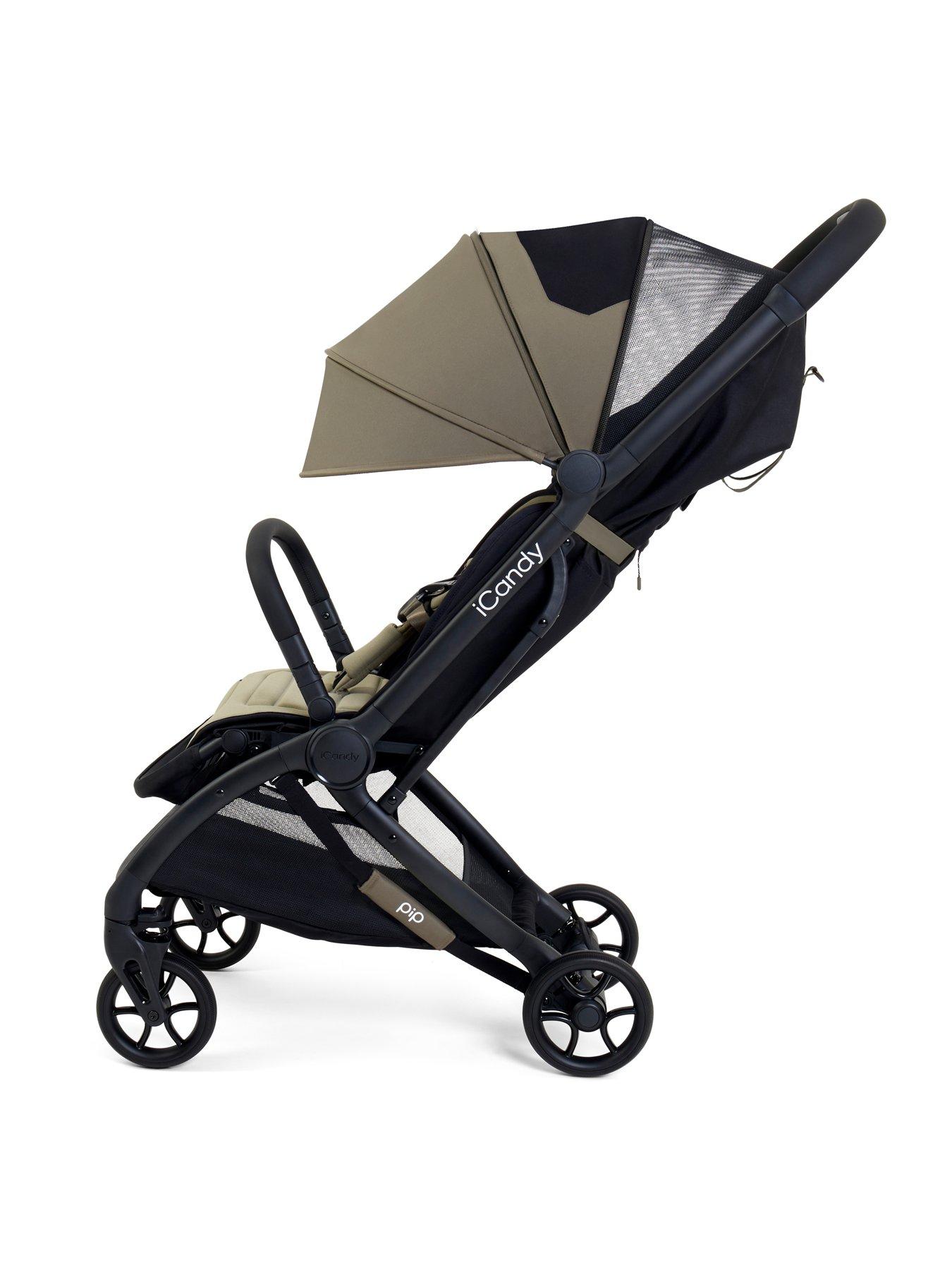 Image 4 of 8 of iCandy PIP Travel System with Black Cocoon Car Seat - Sage (&pound;50 Car Seat Bundle Saving)